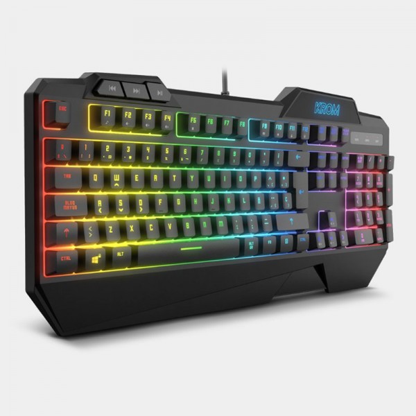 Krom pack teclado semimecanico y raton krusher sp