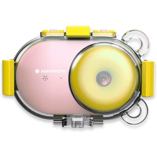 Agfaphoto realikids cam pink / cámara compacta waterproof