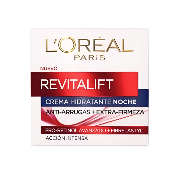L'oreal paris revitalift crema hidratante noche acción intensa 50 ml L'oreal paris revitalift crema hidratante noche acción intensa 50 ml