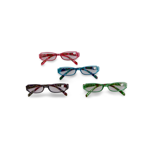 Gafas de lectura con diferentes graduaciones en expositor 480 uds