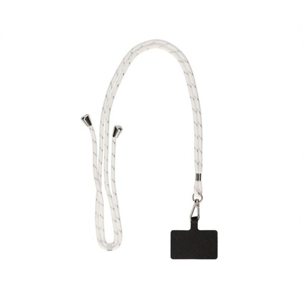 Ksix bxcord02 white / correa de cuello para smartphone