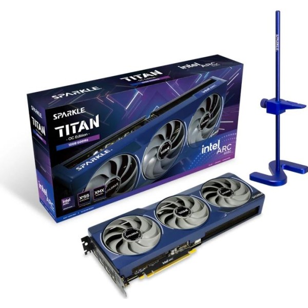 Sparkle vga intel arc b580 titan oc 12g ddr6 tripl