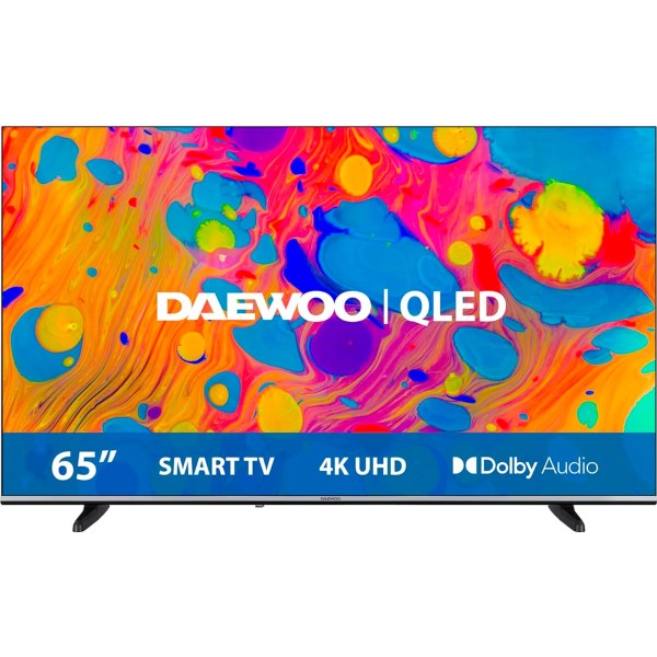 Daewoo 65dm55qv / televisor smart tv 65" qled uhd 4k hdr